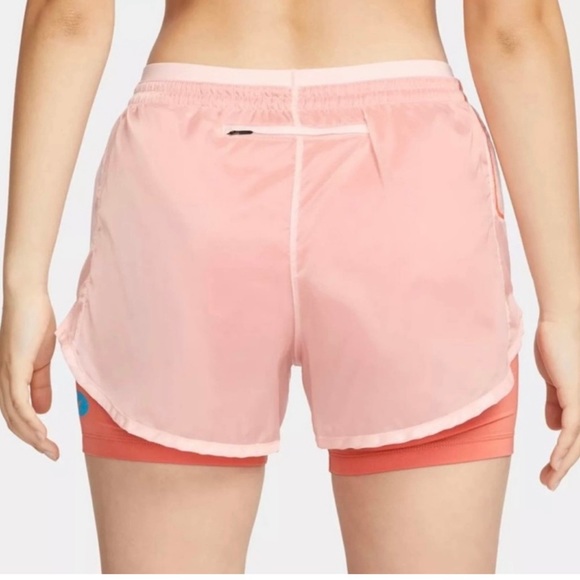 Nike Icon Clash Tempo Luxe Mid-Rise Running Shorts XL - Picture 2 of 16